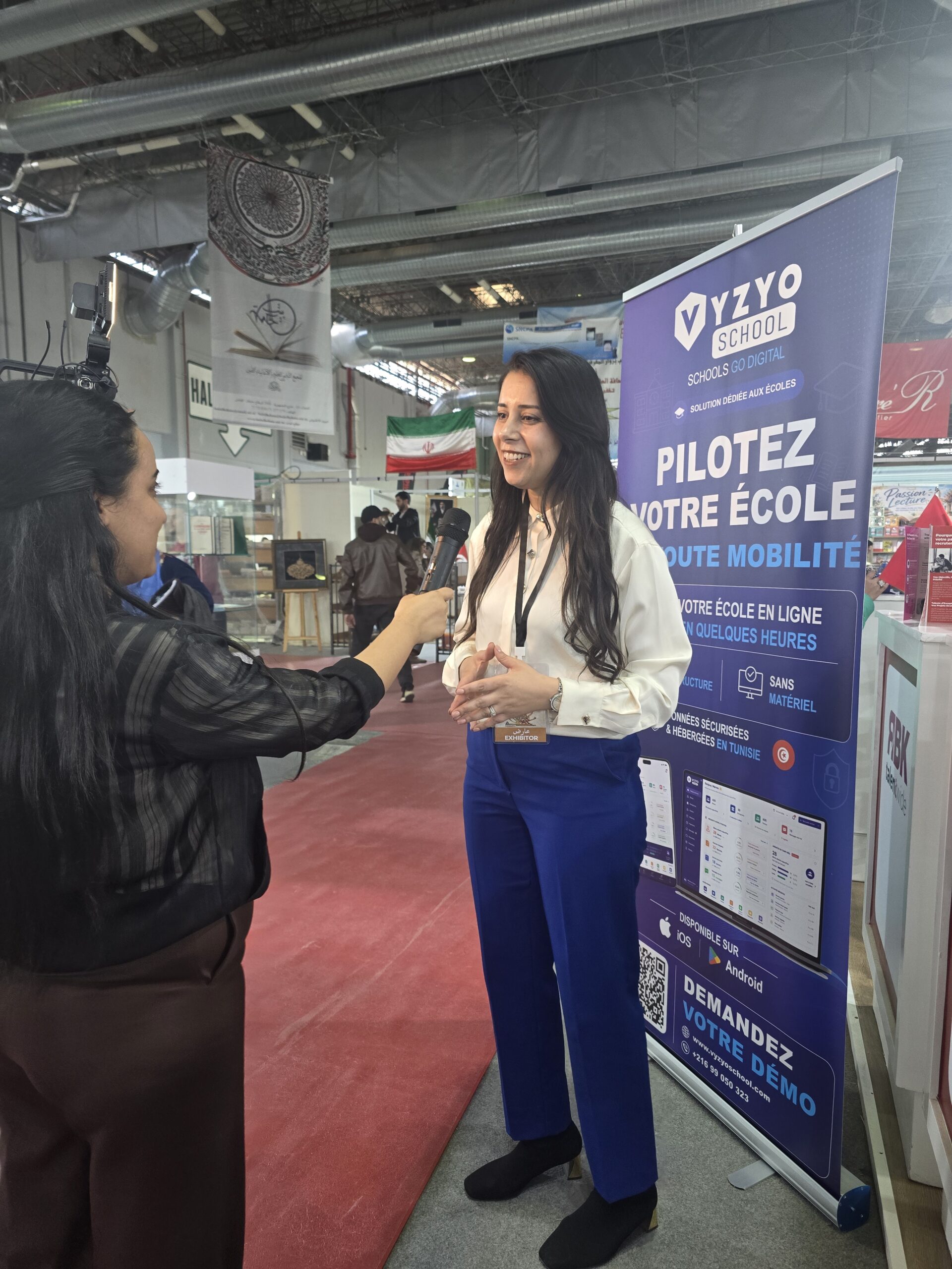 Stand VYZYOSchool au Salon du livre